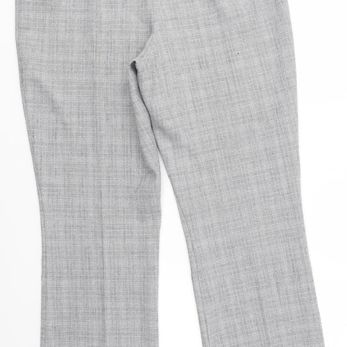 BHS Womens Grey   Dress Pants Trousers Size 14 L28 in