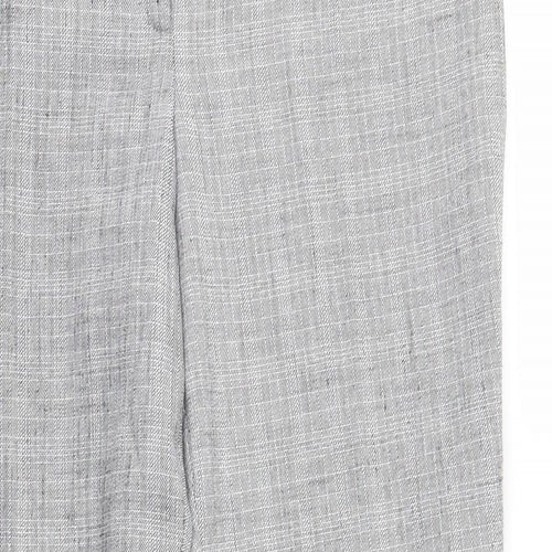 BHS Womens Grey   Dress Pants Trousers Size 14 L28 in