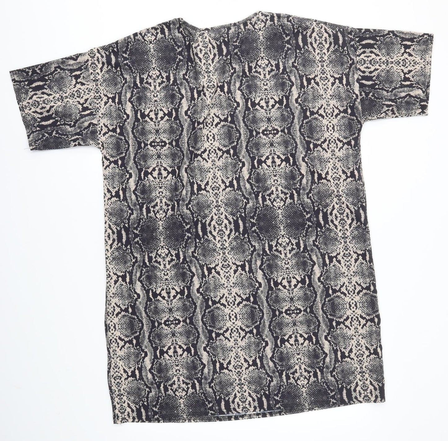 New Look Womens Brown   T-Shirt Dress  Size 14
