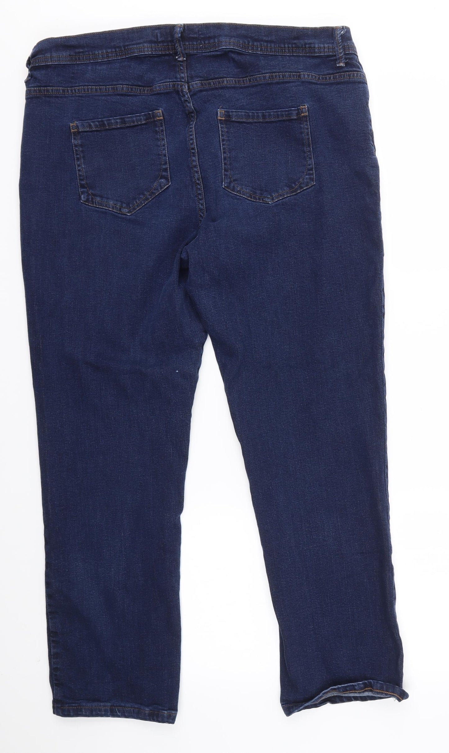 Isla Womens Blue   Straight Jeans Size 20 L27 in