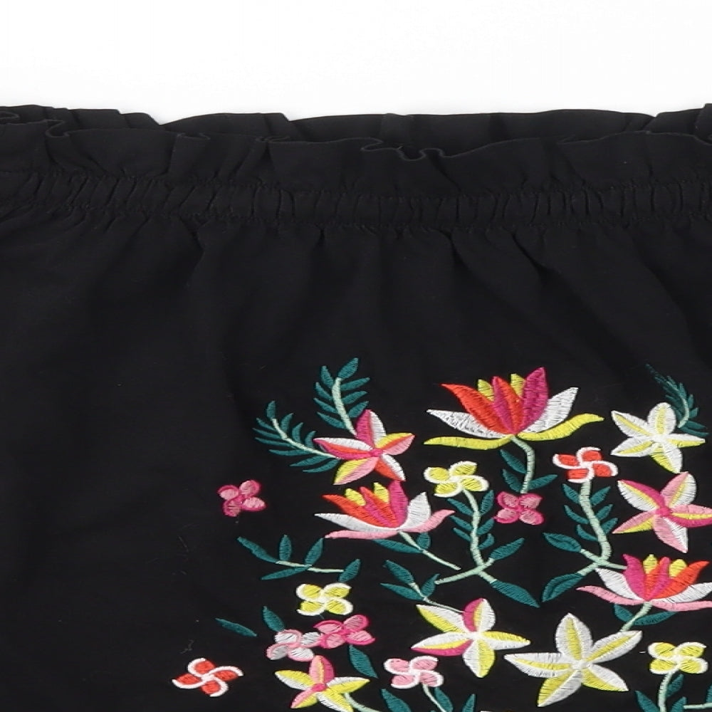 Dorothy Perkins Womens Black   Basic Blouse Size 10