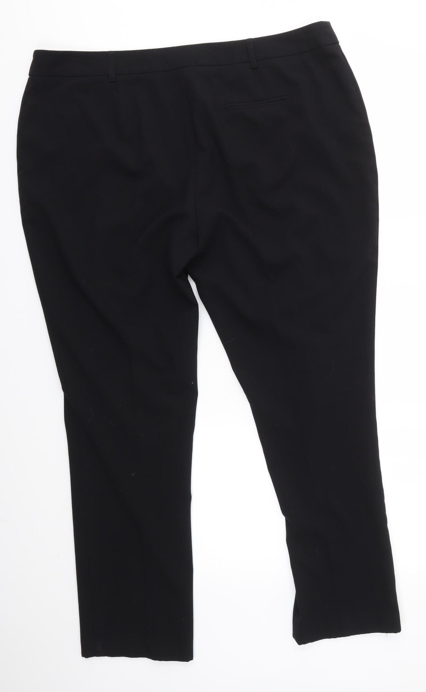 Matalan Womens Black   Dress Pants Trousers Size 18 L29 in