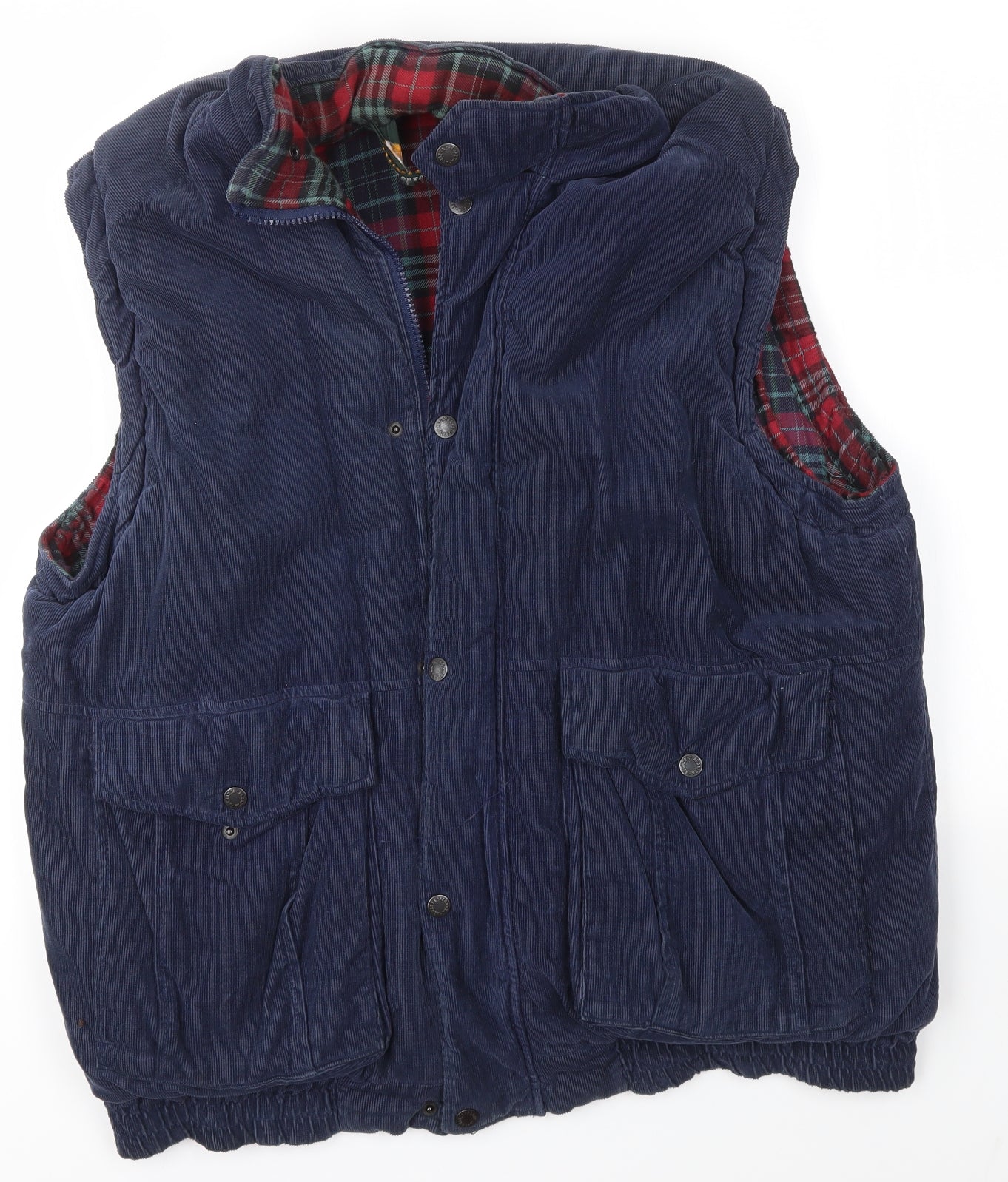 Regatta Mens Blue   Overcoat Waistcoat Size L