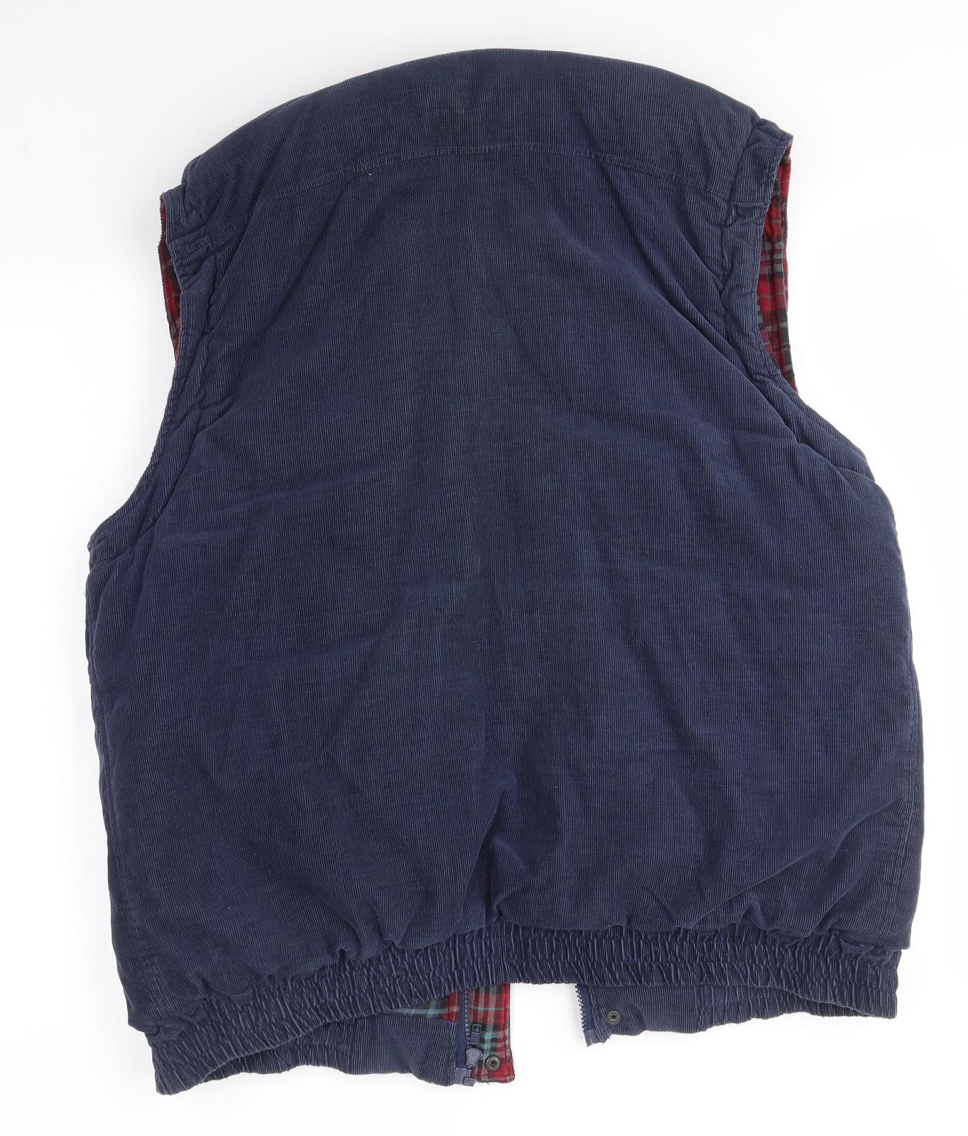 Regatta Mens Blue   Overcoat Waistcoat Size L
