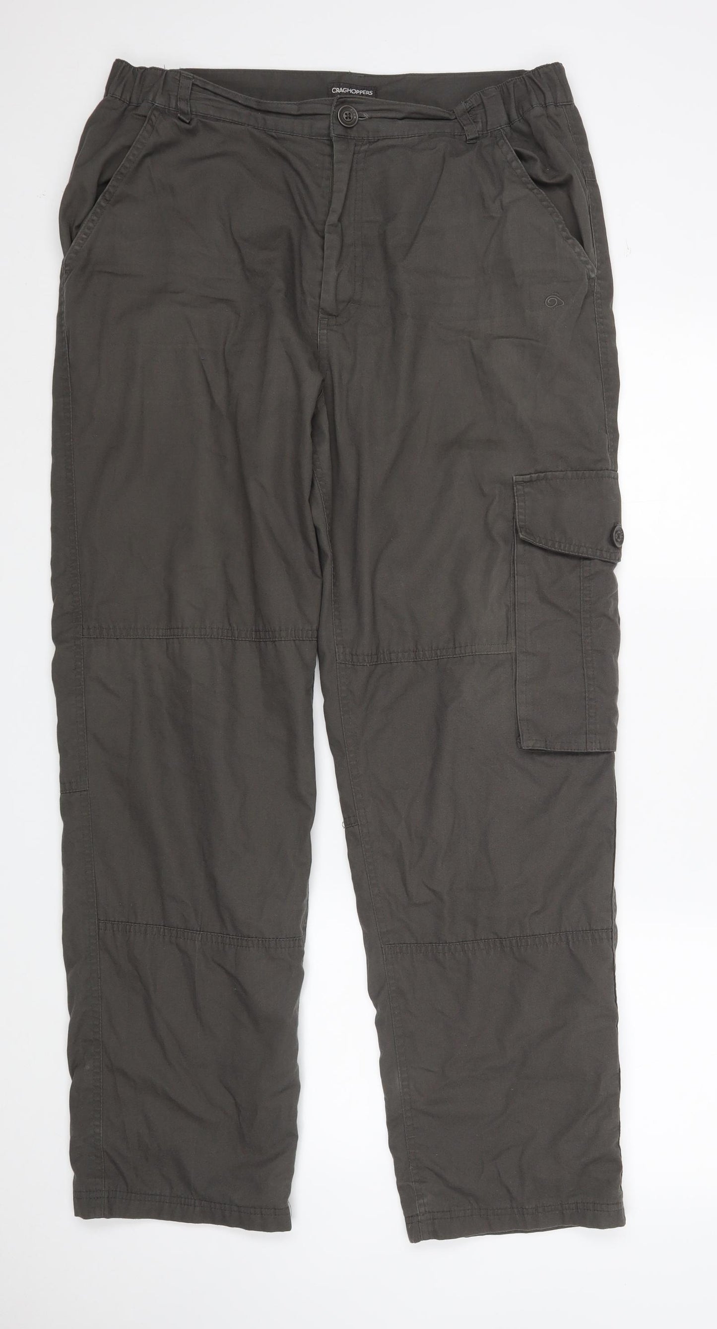 Craghoppers Mens Green   Cargo Trousers Size 34 L30 in