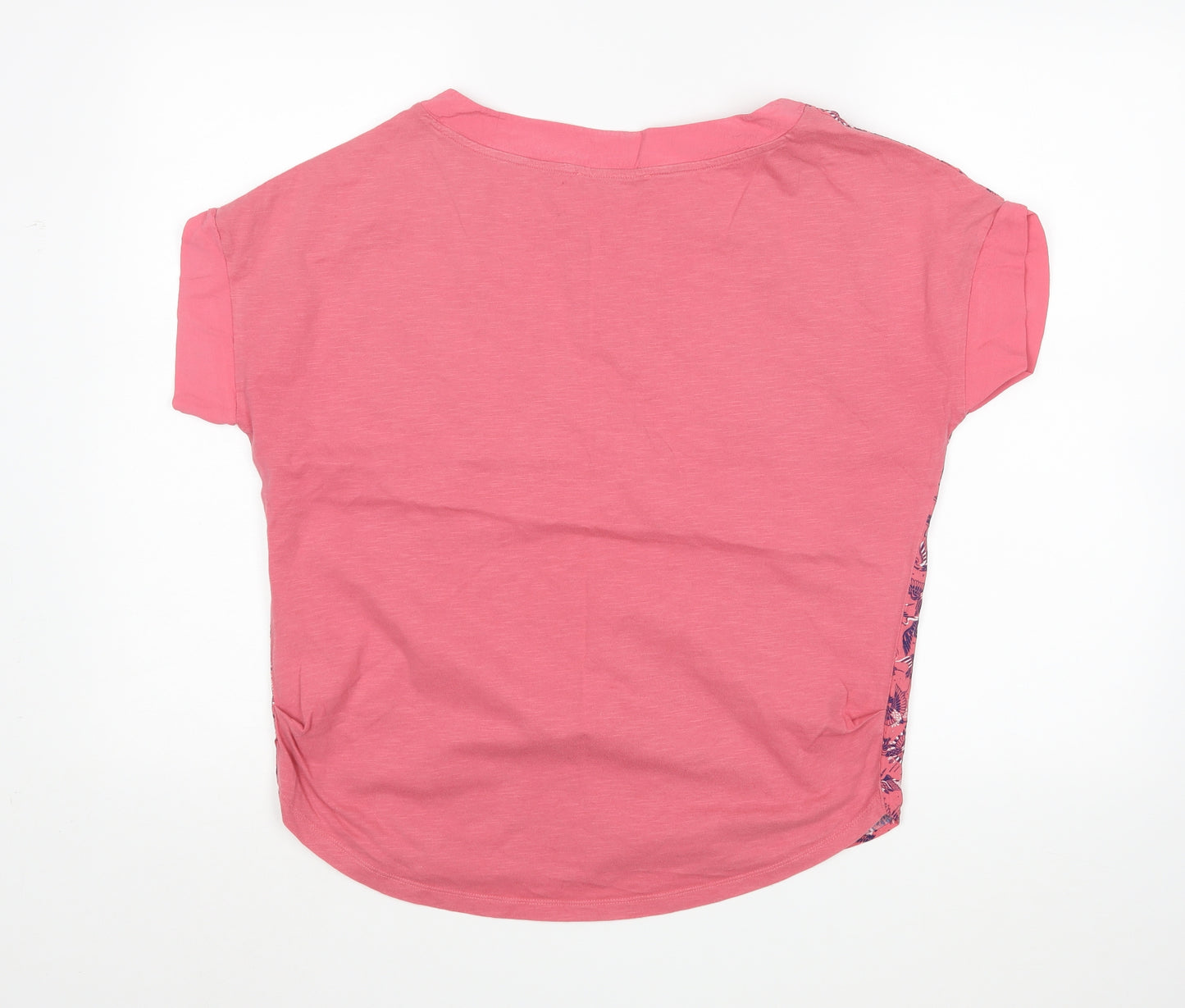 NEXT Womens Pink Animal Print  Basic T-Shirt Size 10