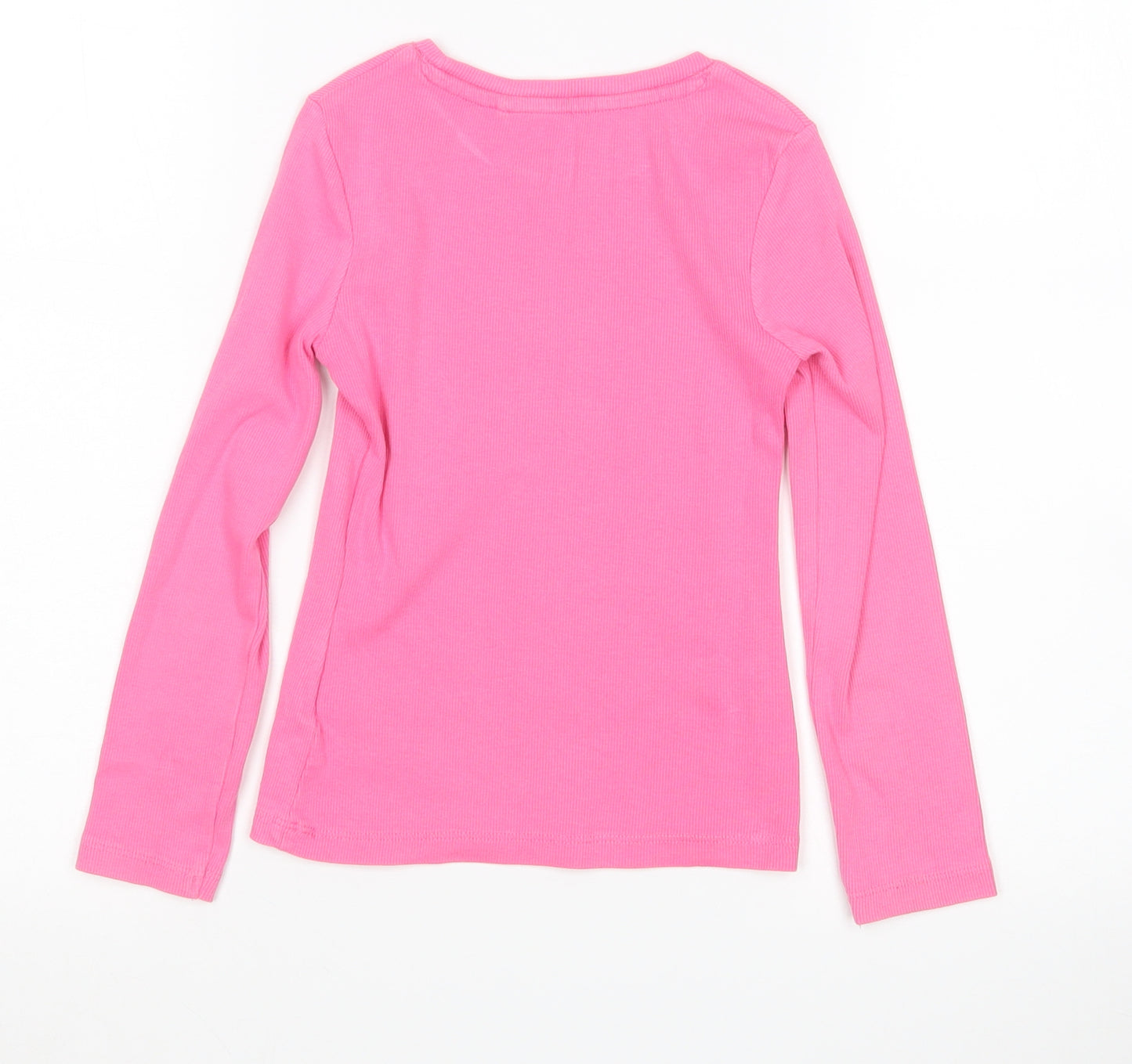 NEXT Girls Pink   Basic T-Shirt Size 6 Years