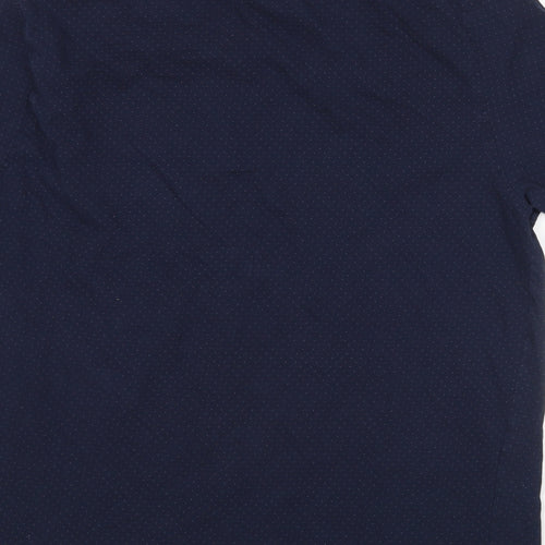 George Mens Blue Polka Dot   T-Shirt Size XL