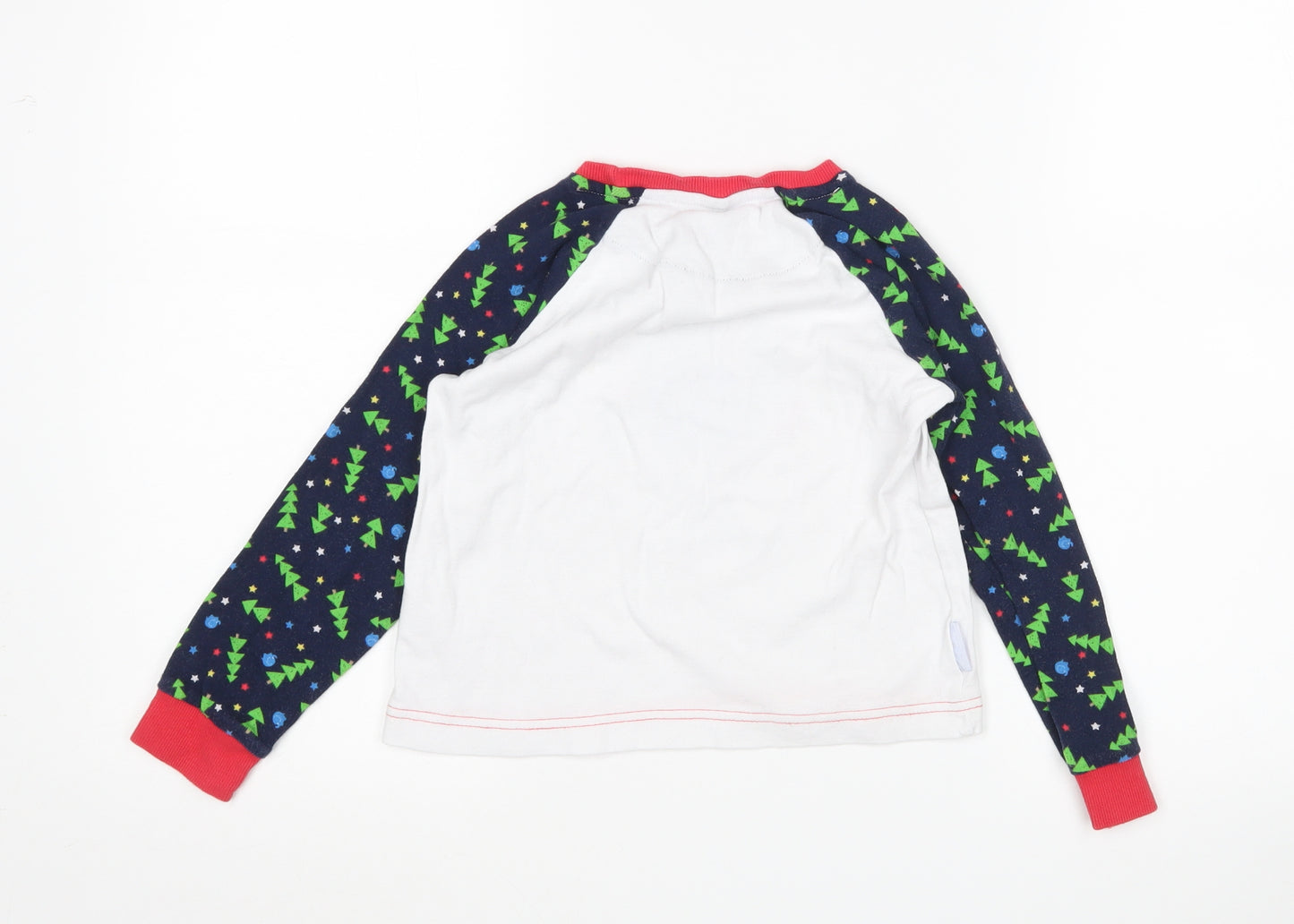 Matalan Boys Multicoloured    Pyjama Top Size 6-7 Years  - Christmas