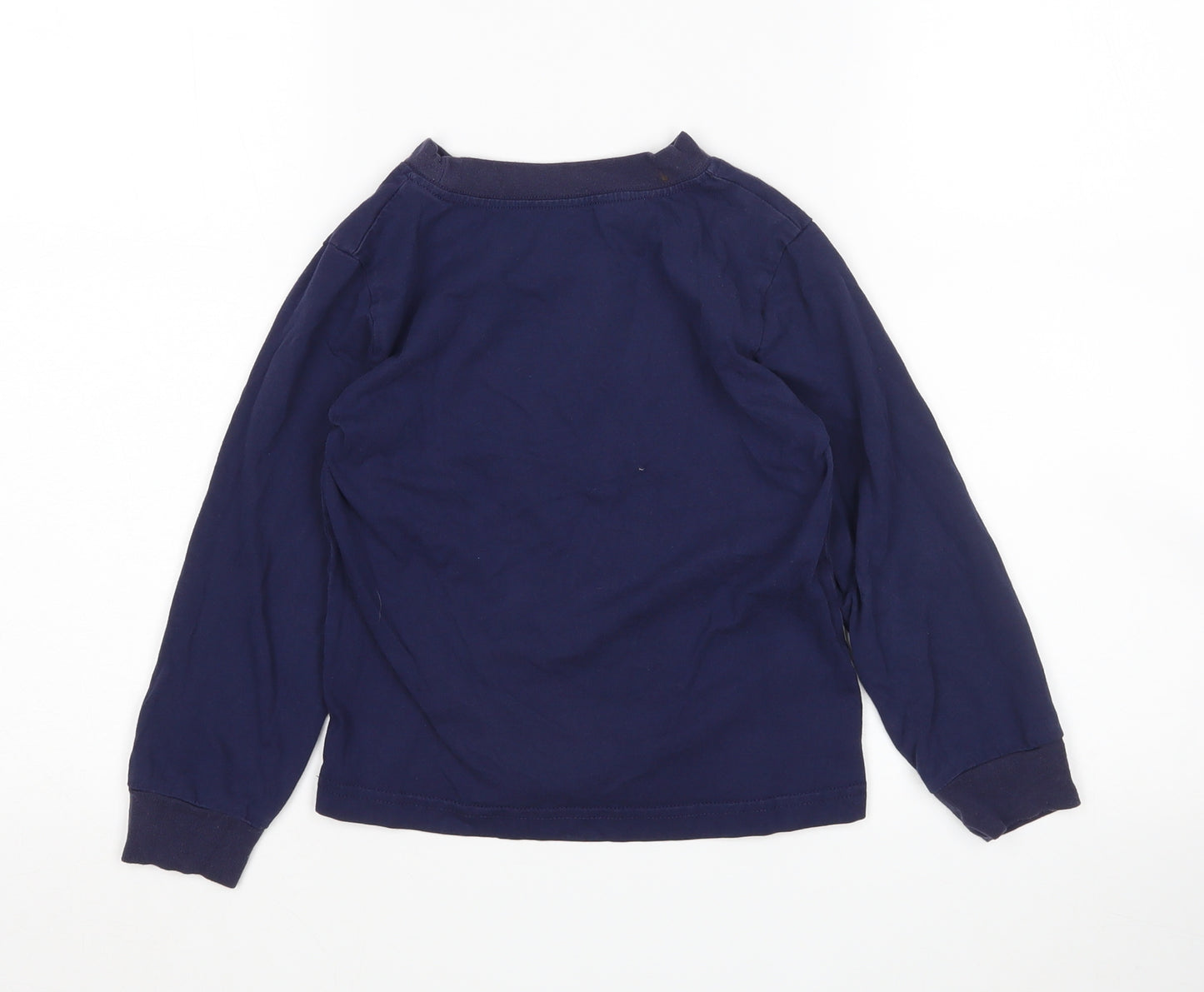 Preworn Boys Blue   Basic T-Shirt Size 3 Years  - Dinosaur