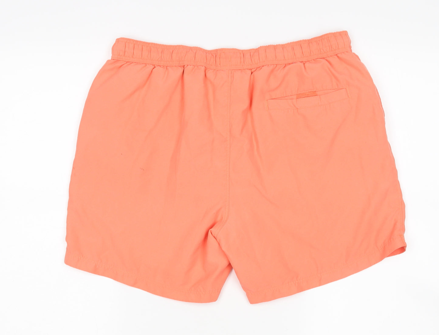 NEXT Mens Orange   Sweat Shorts Size M - Swim Shorts