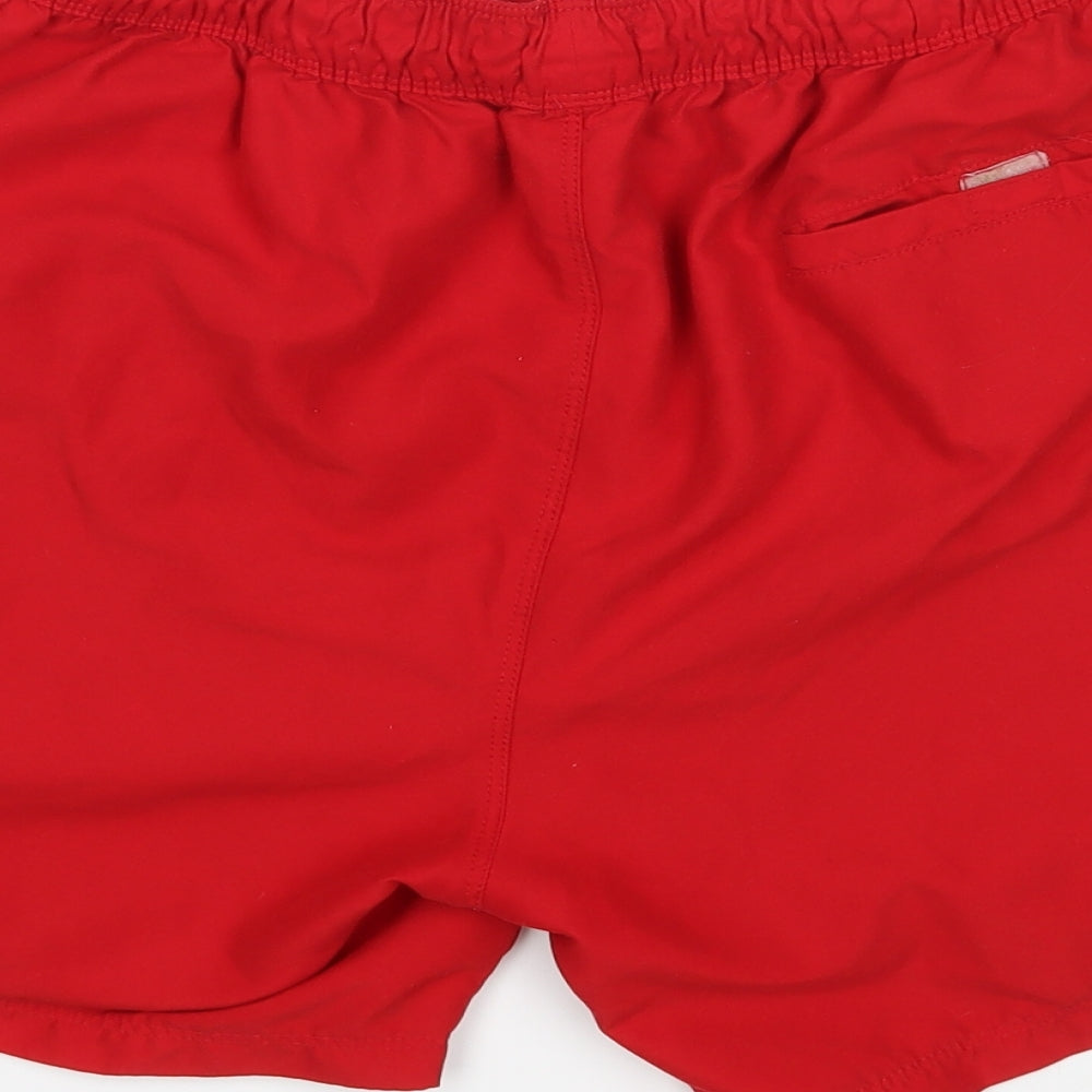NEXT Mens Red   Sweat Shorts Size M - Swim Shorts