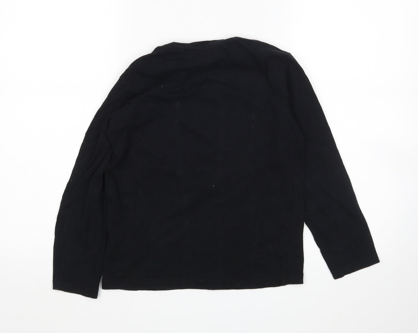 NEXT Boys Black   Basic T-Shirt Size 8 Years  - Minecraft Christmas