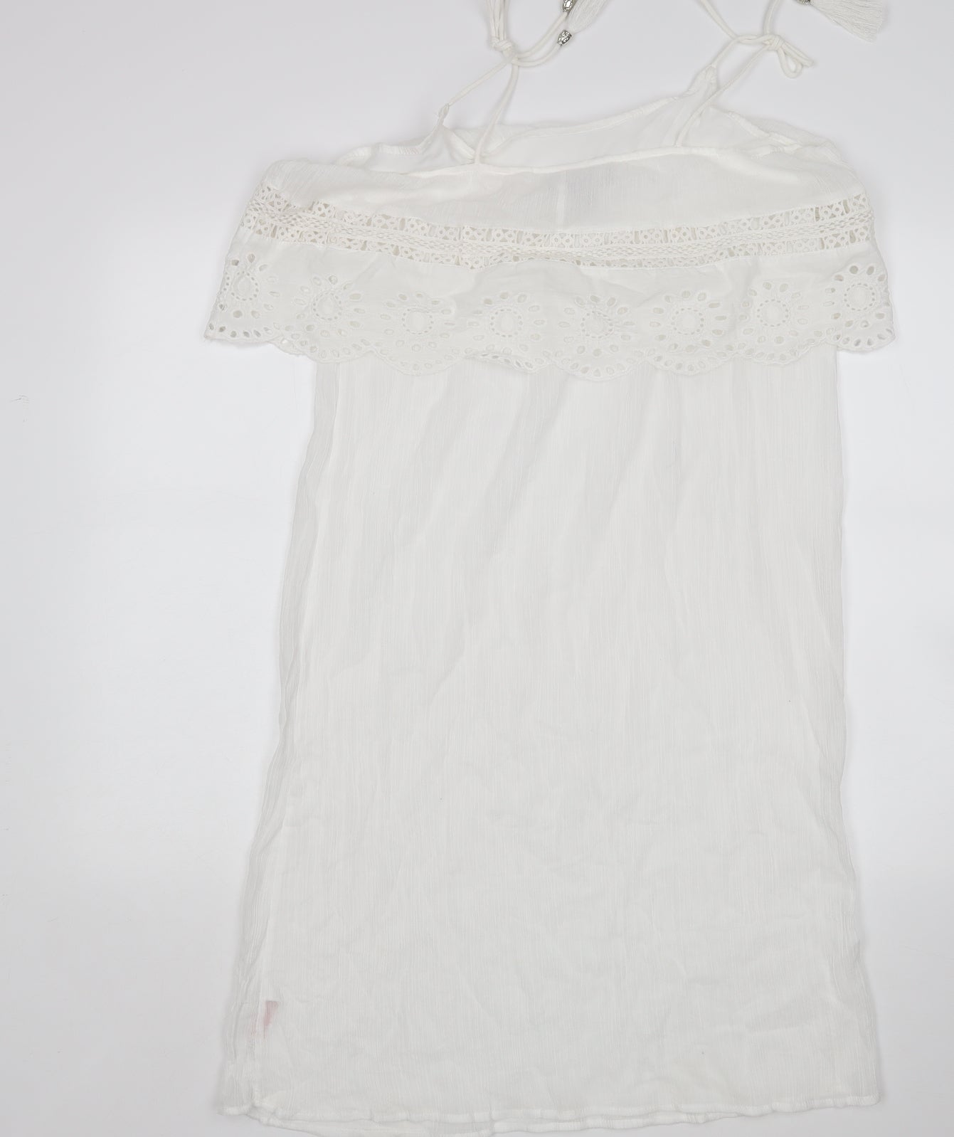 Primark Womens White   Tank Dress  Size L