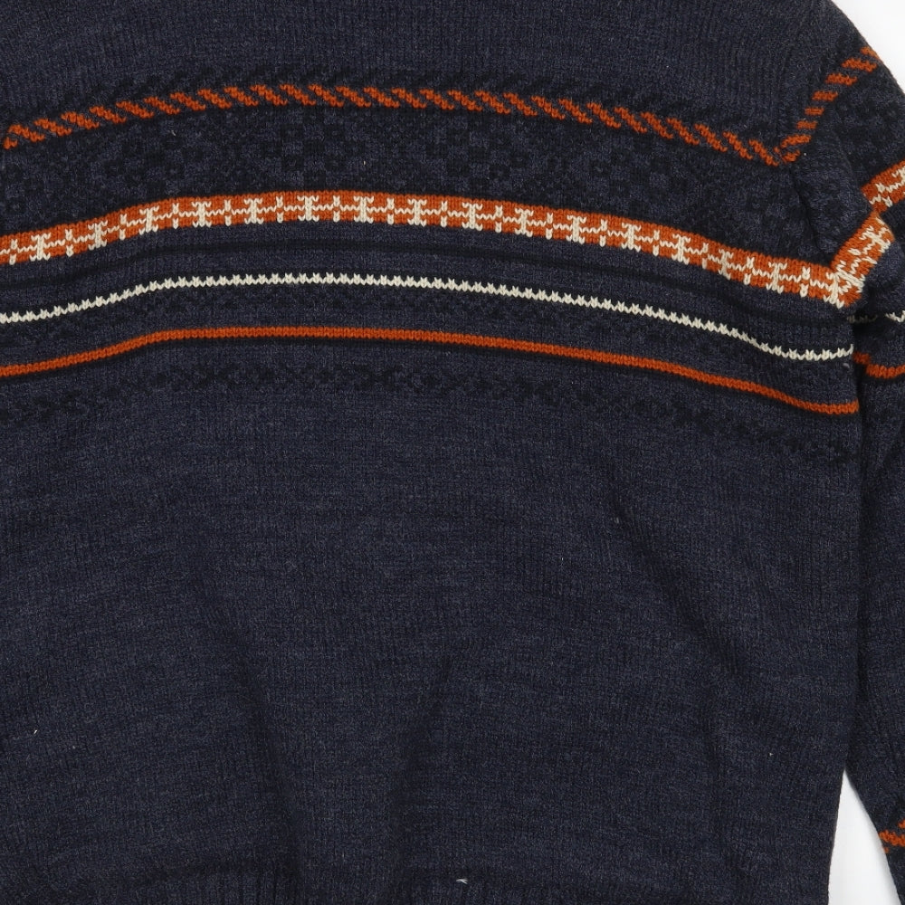 Tokyo Laundry Mens Multicoloured Striped  Jacket Coatigan Size L