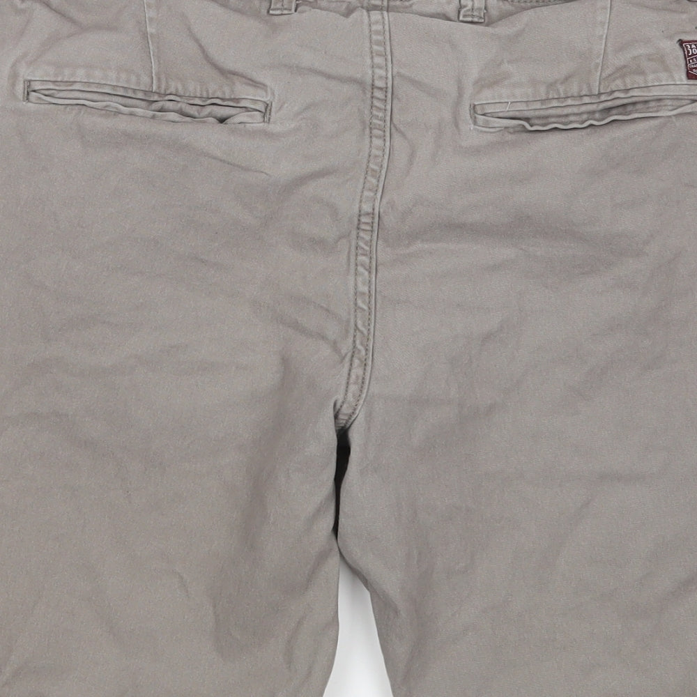 JACK & JONES Mens Grey   Chino Shorts Size M