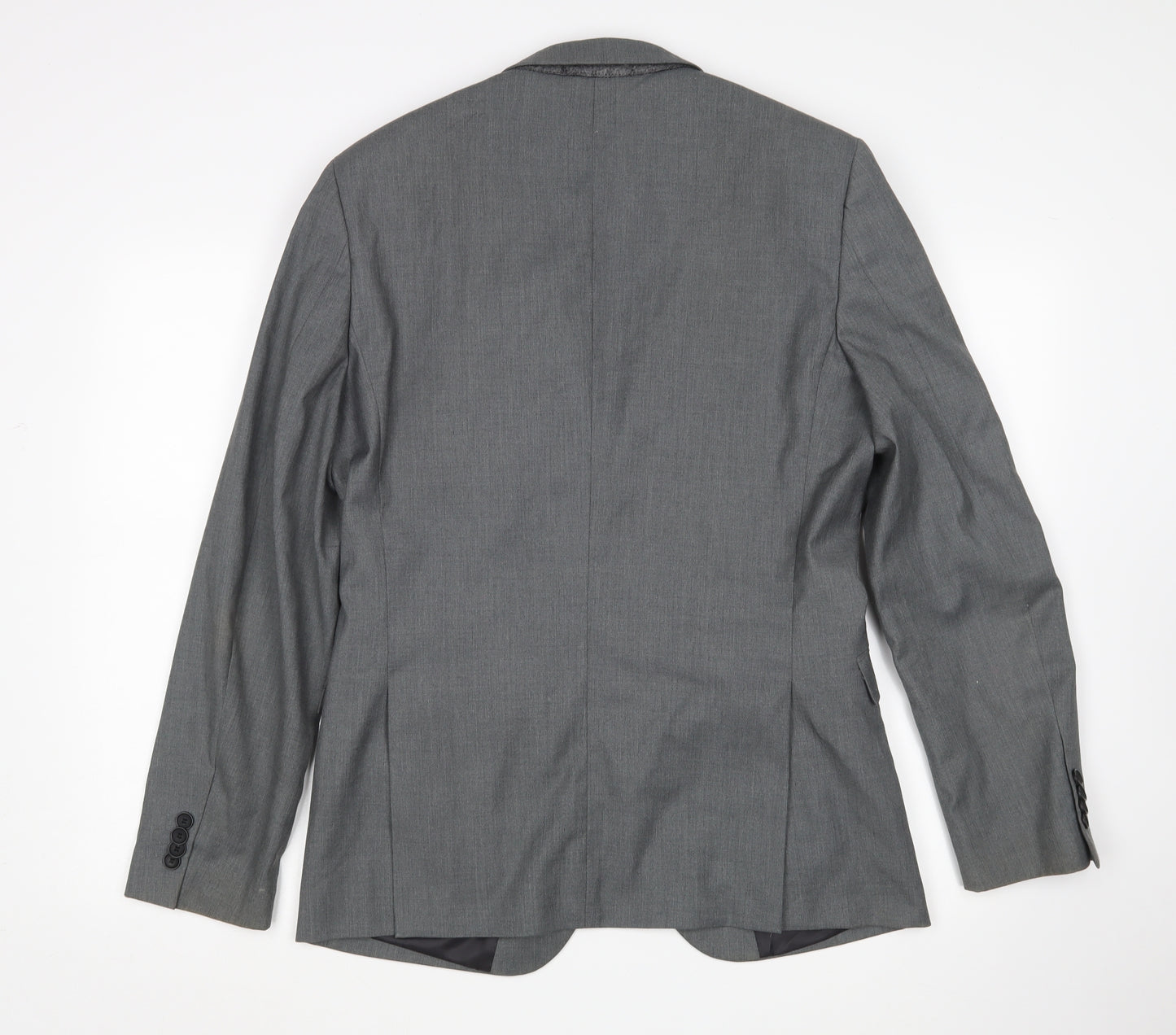 Topshop Mens Grey   Jacket Sport Coat