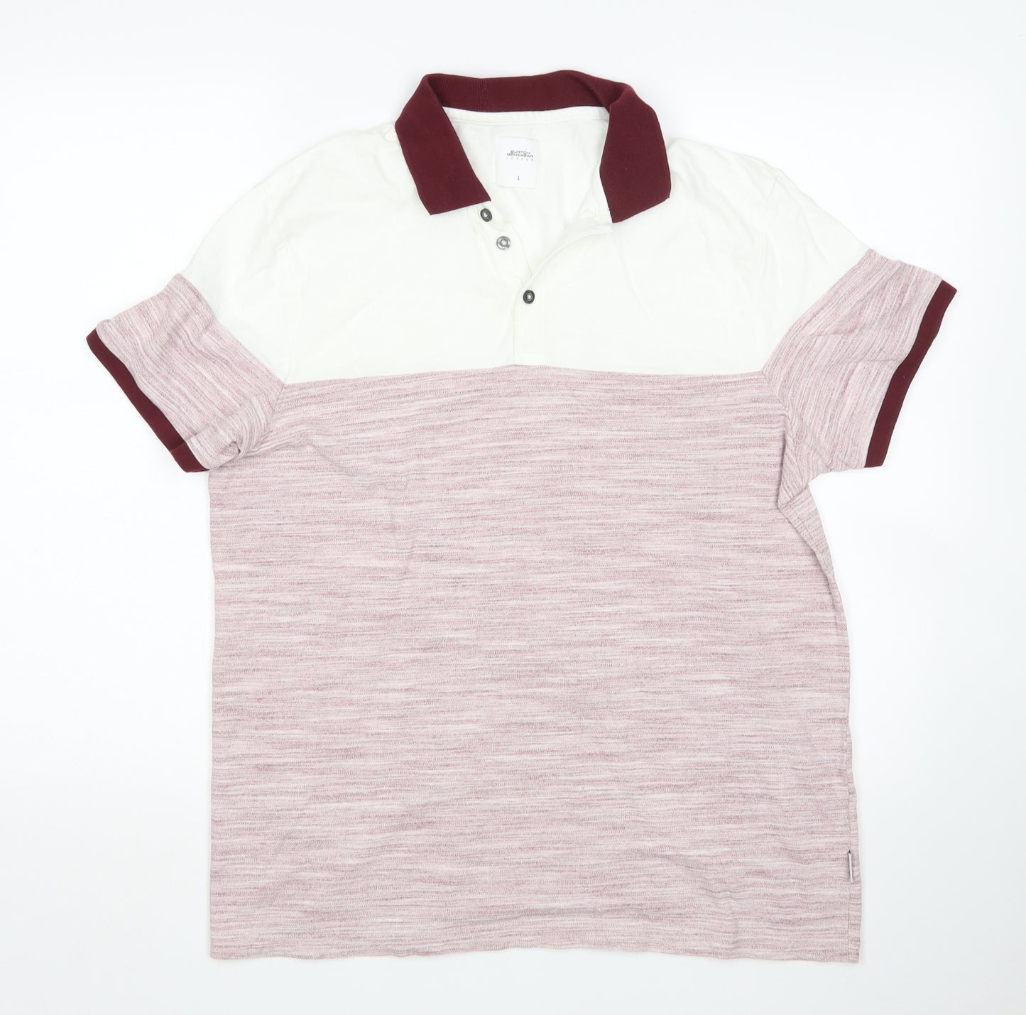 Burton Mens Multicoloured    Polo Size L