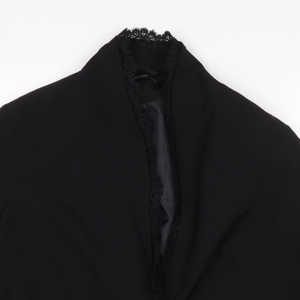 Very Womens Black   Jacket Blazer Size 14