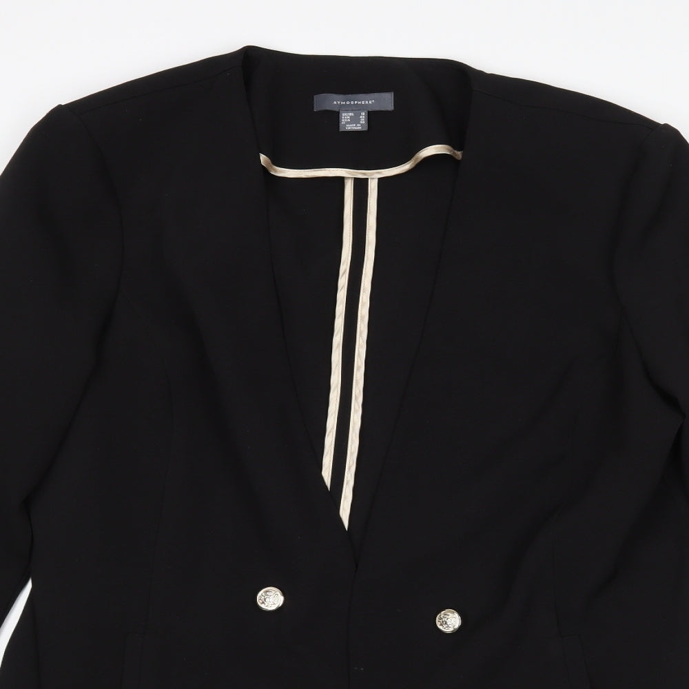 Atmosphere Womens Black   Jacket Blazer Size 18
