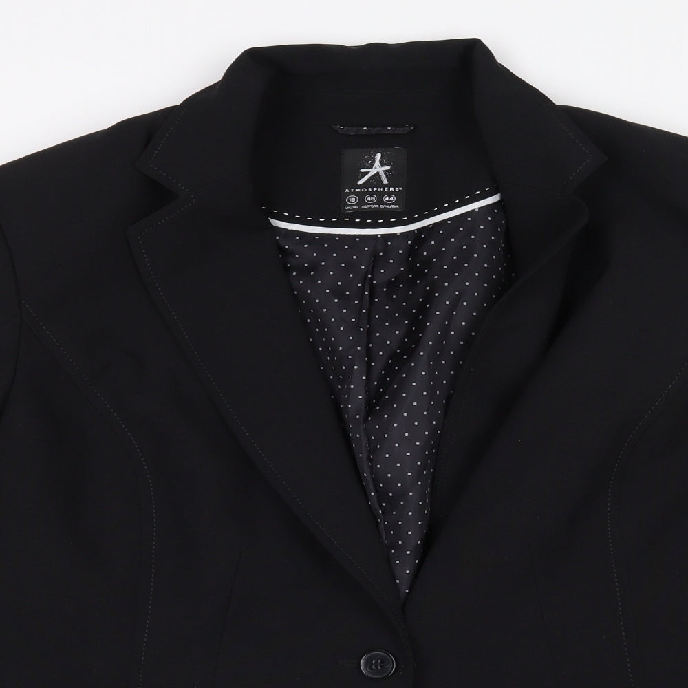 Atmosphere Womens Black   Jacket Blazer Size 18