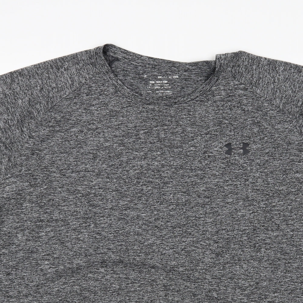 Under armour Mens Grey   Basic T-Shirt Size 2XL
