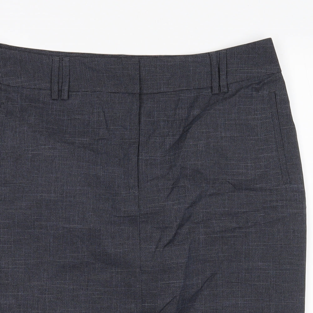 George Womens Blue   Straight & Pencil Skirt Size 16