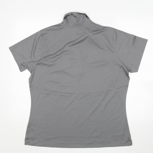 Sport-Tek Womens Grey   Basic Polo Size XL