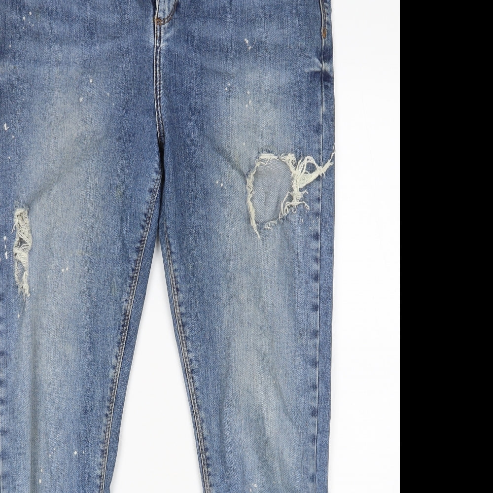 River Island Womens Blue   Skinny Jeans Size 16 L29 in