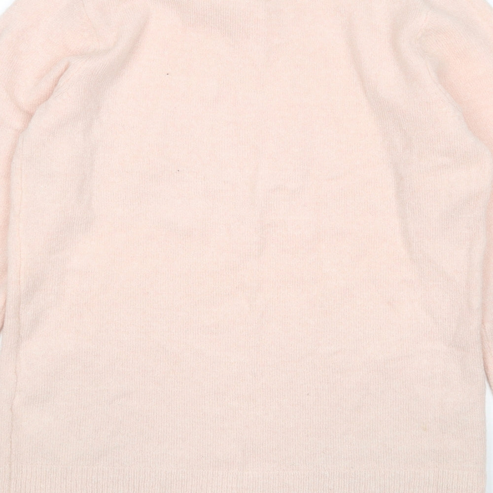 Dorothy Perkins Womens Pink   Pullover Jumper Size 8