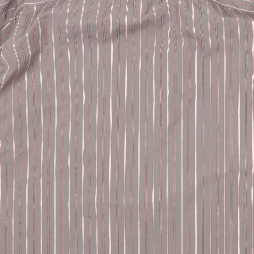 NEXT Mens Multicoloured Striped   Dress Shirt Size 18