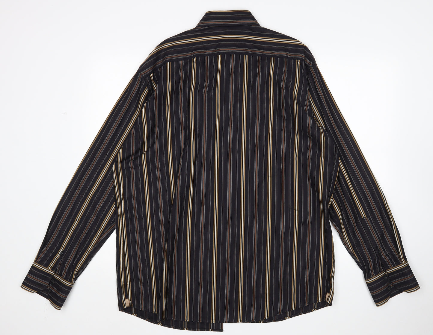 NEXT Mens Multicoloured Striped   Dress Shirt Size XL