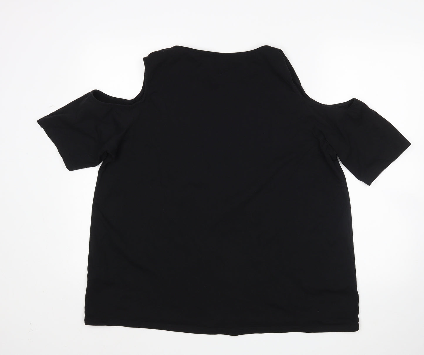 New Look Womens Black   Basic T-Shirt Size 20