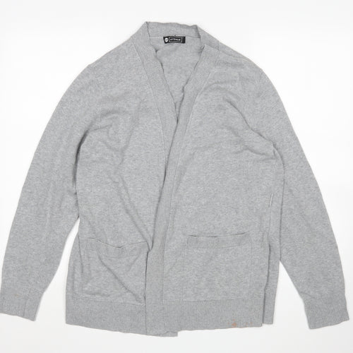 Avenue Womens Grey   Cardigan Jumper Size 12