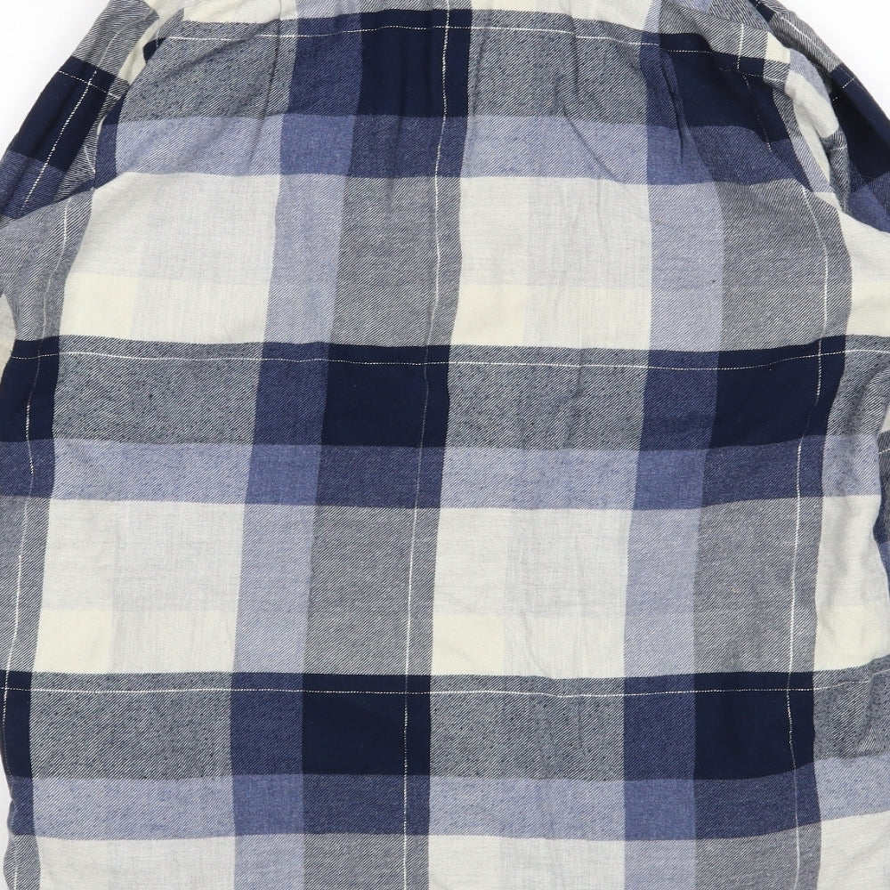 NEXT Womens Multicoloured Plaid  Top Pyjama Top Size XS