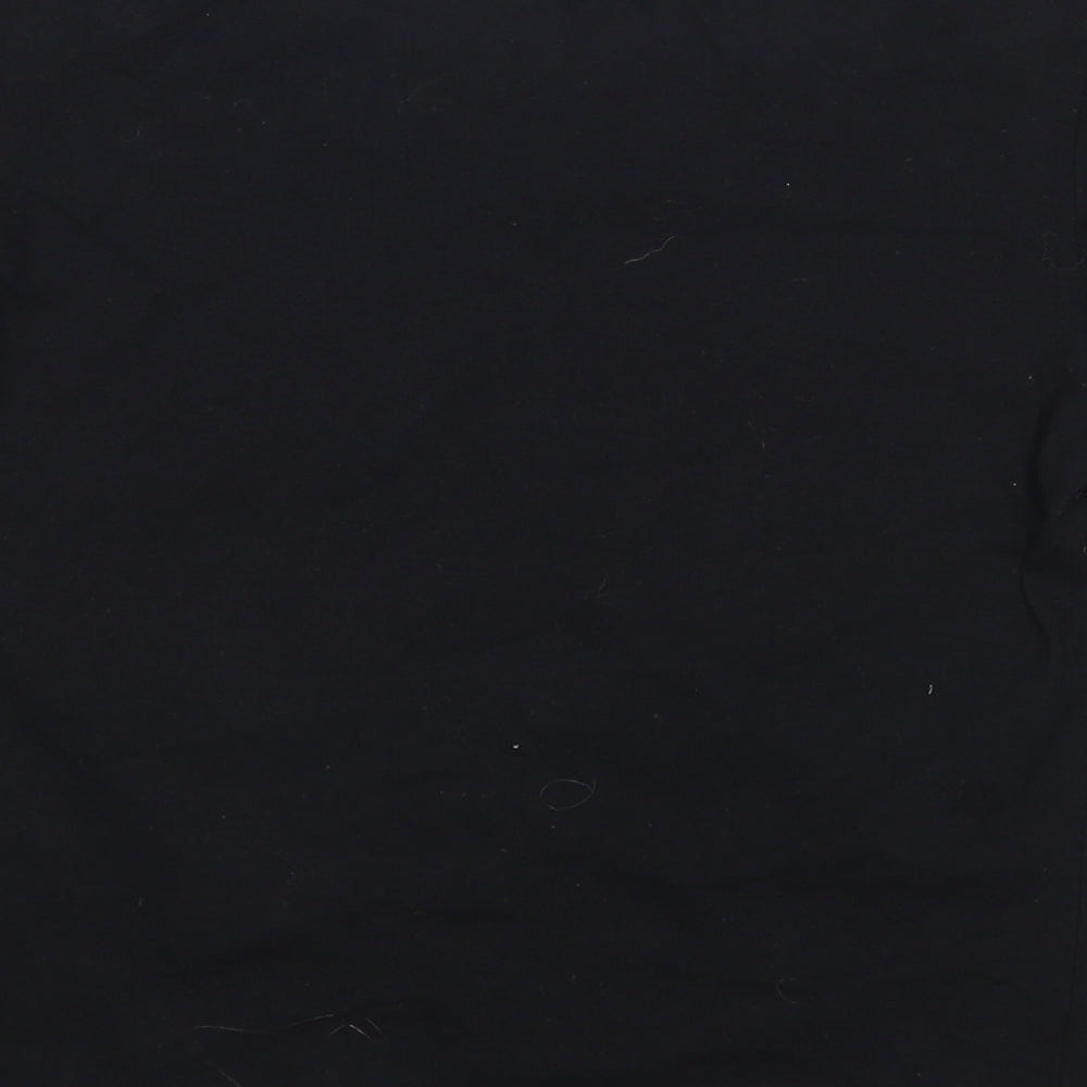 Zara Womens Black   Basic T-Shirt Size S  - Disney