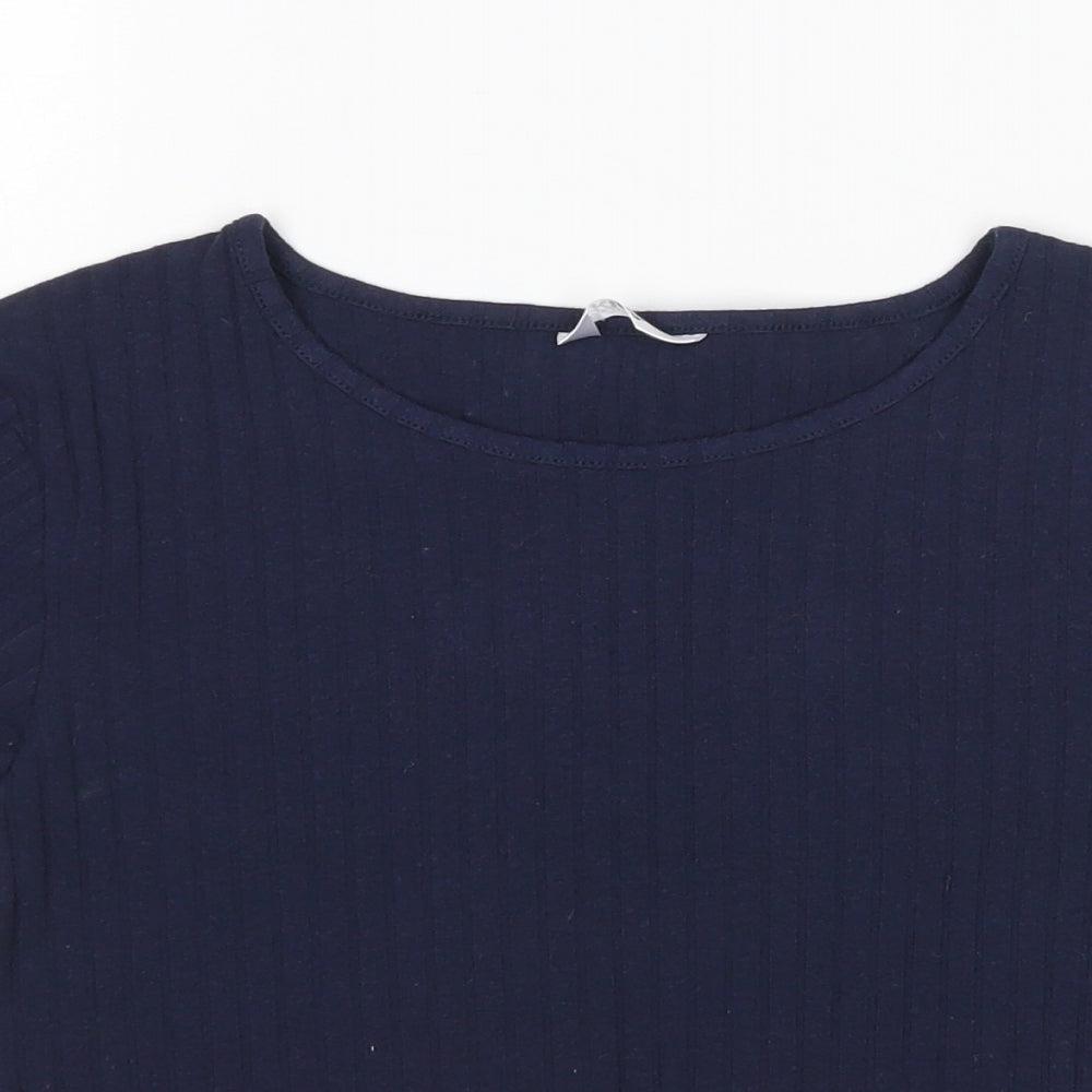 M&Co Girls Blue   Pullover Jumper Size 11-12 Years