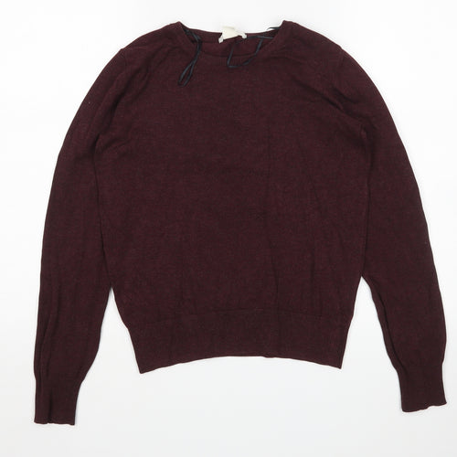 H&M Womens Red   Pullover Jumper Size XS