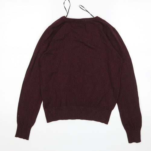 H&M Womens Red   Pullover Jumper Size XS