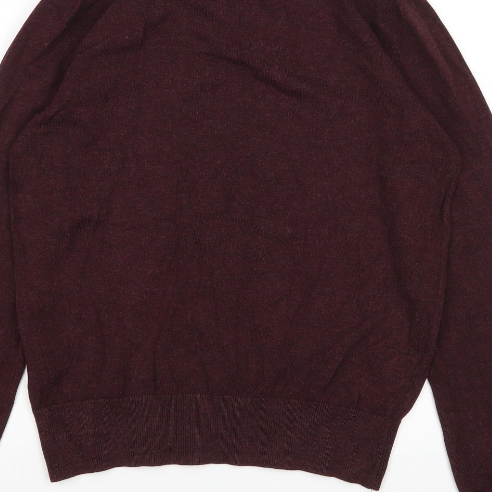H&M Womens Red   Pullover Jumper Size XS