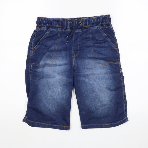 F&F Boys Blue   Bermuda Shorts Size 13-14 Years