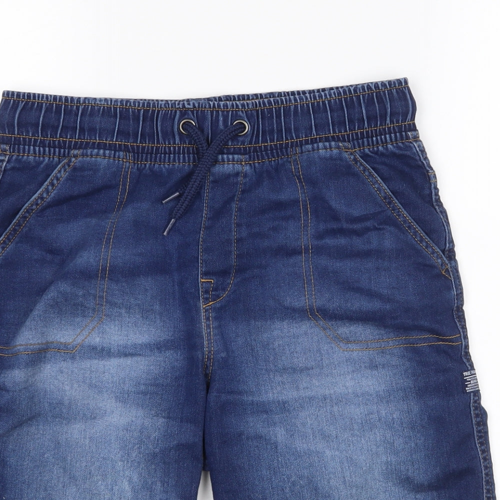 F&F Boys Blue   Bermuda Shorts Size 13-14 Years