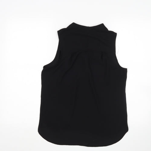 H&M Womens Black   Basic Blouse Size 8