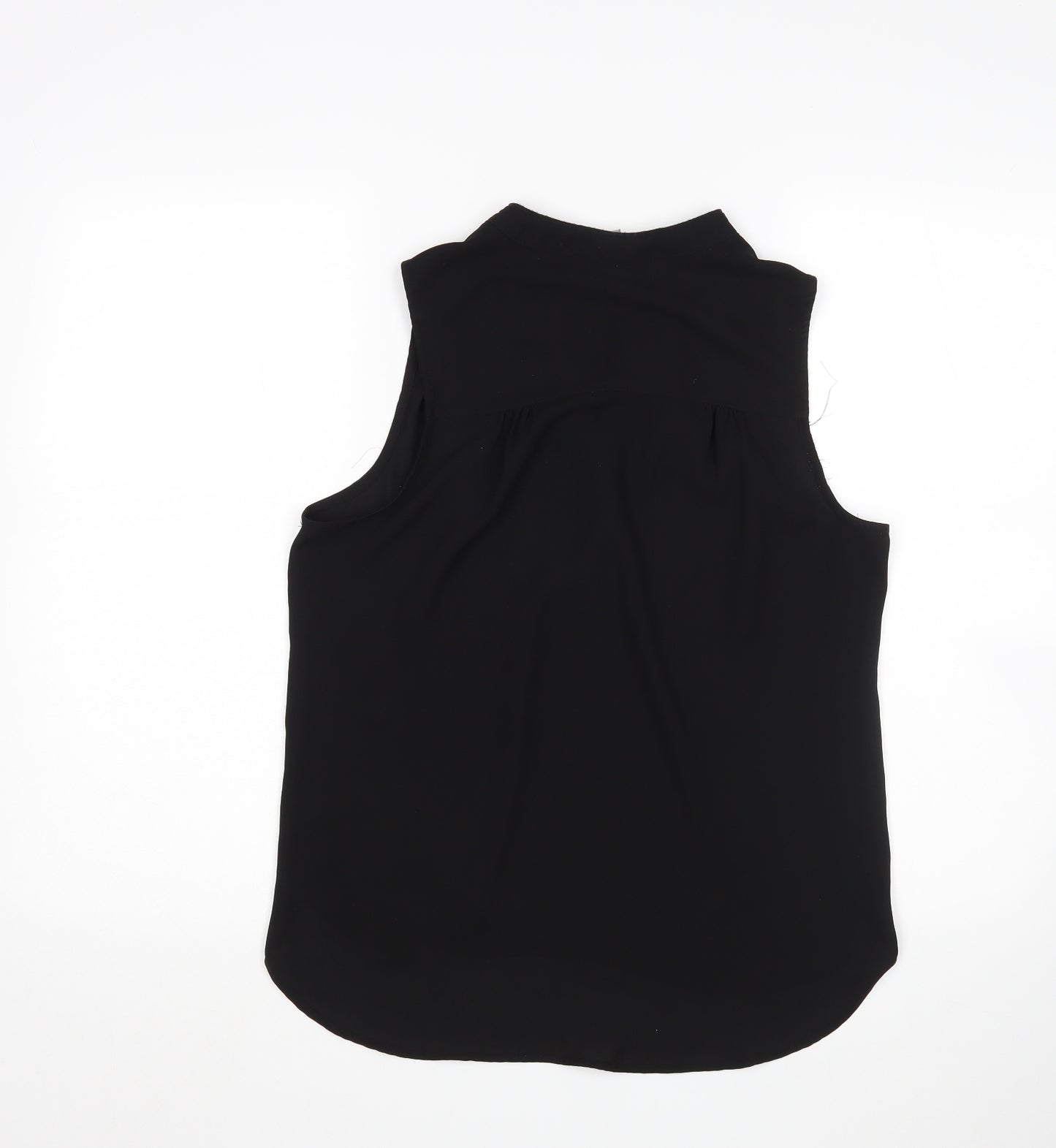 H&M Womens Black   Basic Blouse Size 8