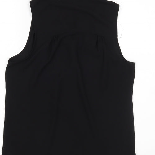 H&M Womens Black   Basic Blouse Size 8