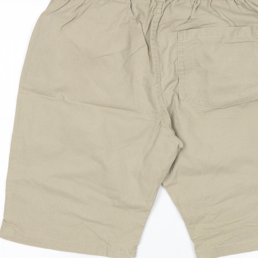 F&F Boys Beige   Bermuda Shorts Size 13-14 Years