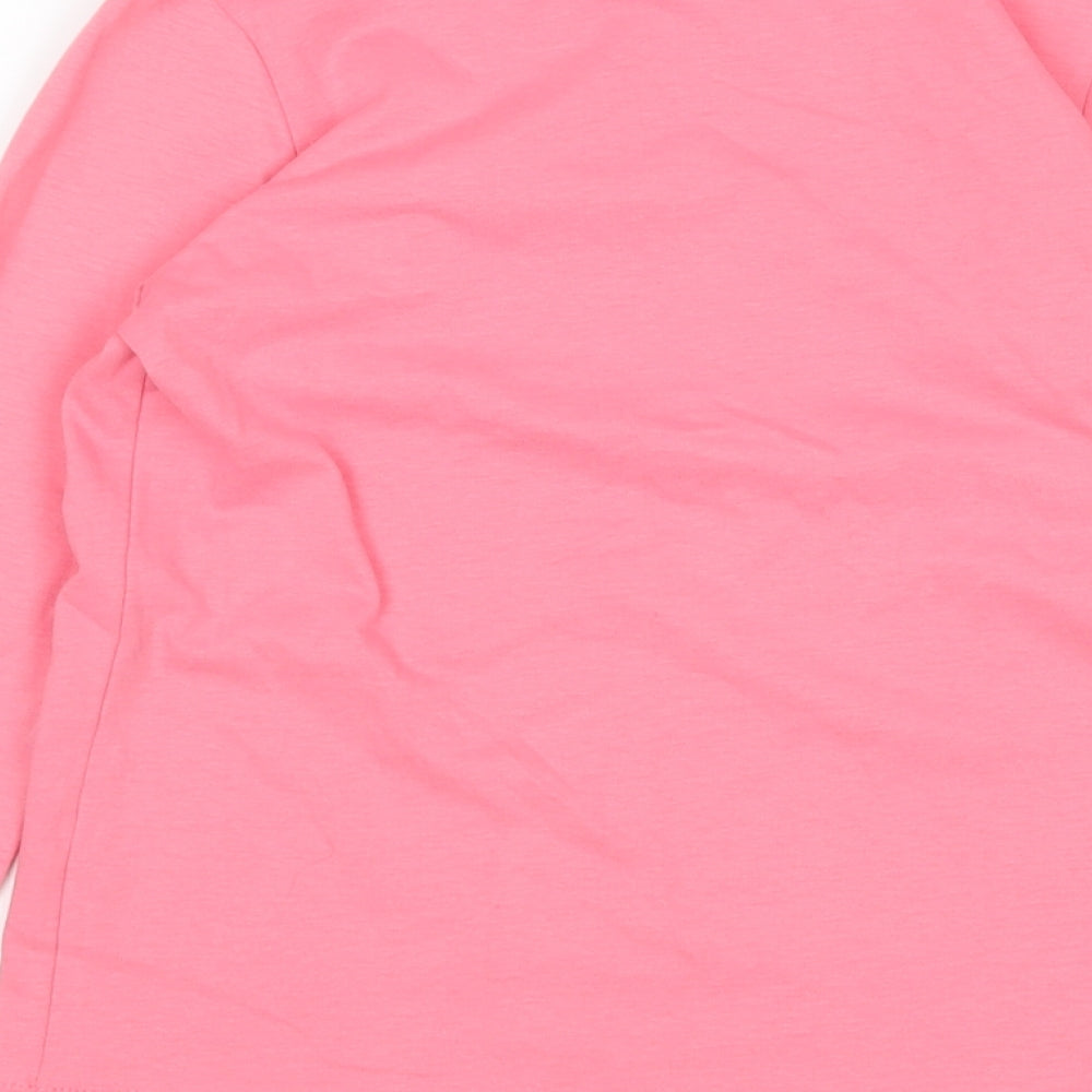 George Girls Pink   Basic T-Shirt Size 10-11 Years