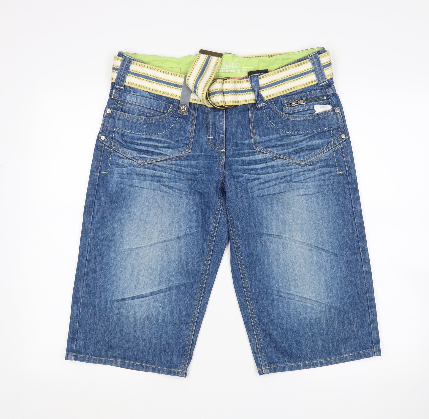 NEXT Womens Blue   Bermuda Shorts Size 12