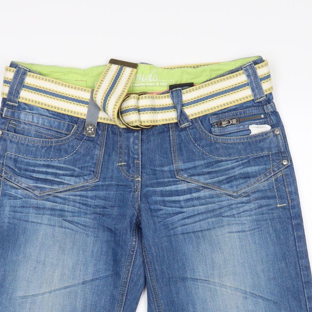 NEXT Womens Blue   Bermuda Shorts Size 12