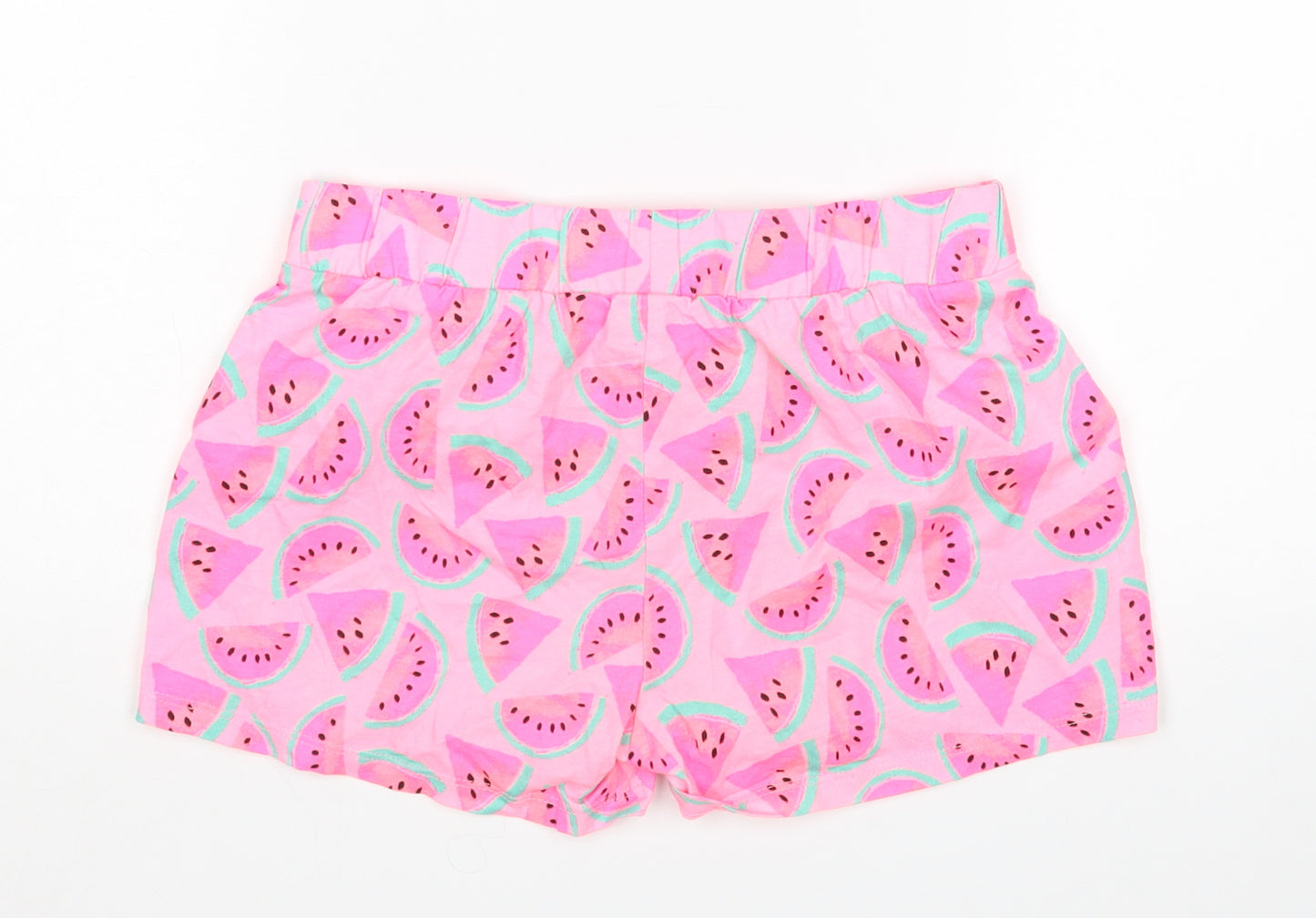 F&F Girls Pink   Sweat Shorts Size 10-11 Years